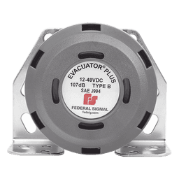 Alarma de Reversa Vehicular y Sirena de Evacuación, 12-48 Vcc, 107 dB 