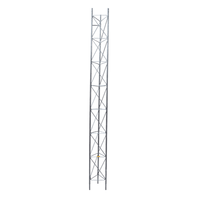 Tramo de Torre Arriostrada de 3m x 30cm, Galvanizado por Inmersión, Hasta 30 m de Elevación. Zonas Húmedas.
