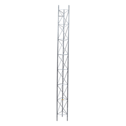 Tramo de Torre Arriostrada de 3m x 45cm, Galvanizado por Electrólisis, Hasta 60 m de Elevación. Zonas Secas.