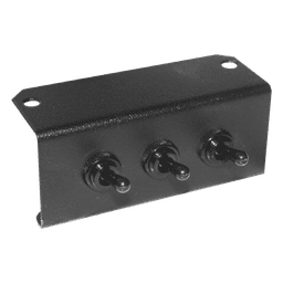 Panel frontal de 3 interruptores