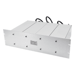 Preselector de 148-174 MHz, 4 Cavidades Cuadradas de 4" por Lado, 2 MHz de Ancho de Banda, Montaje de Rack, N Hembras.