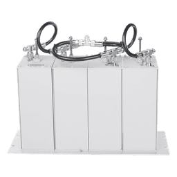 Duplexer Compacto Pasa Banda-Rechazo de Banda, 148-174 MHz, 4Cav.(4" por Lado) 600 kHz, 1.5 dB, 350 Watt, N Hembras.
