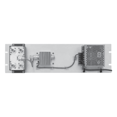  Multiacoplador de 148-174 MHz, 4 Salidas, 36 MHz y 0-18 dB de Ganancia.