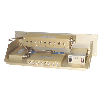 Multiacoplador y Preselector EMR, 138-225 MHz, 8 Canales, 3-8 MHz Ancho de Banda, N Hembra (Ant.) /BNC Hembra (Salidas).