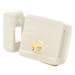 Cerradura Eléctrica / Doble Cerrojo / 12 VCC/VCA / Activación por Pulso 2 s / Izquierda / Exterior