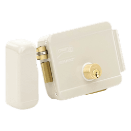 Cerradura Eléctrica / Doble Cerrojo / 12 VCC/VCA / Activación por Pulso 2 s / Izquierda / Exterior