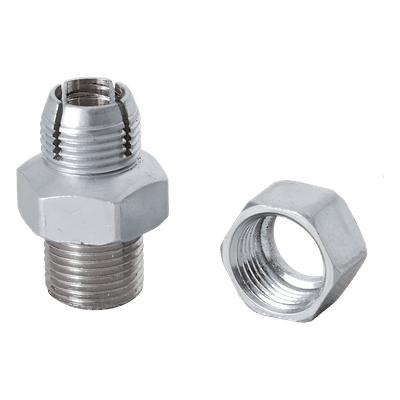 Tuerca y Opresor para Varilla de Ajuste / Compatible Q2220E y Q3220E / Acero Inoxidable / Ajuste Precisión Duplexers Sinclair / Refacción Original
