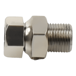 Tuerca y Opresor para Varilla de Ajuste / Compatible Q2220E y Q3220E / Acero Inoxidable / Ajuste Precisión Duplexers Sinclair / Refacción Original