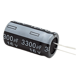 Capacitor Electrolítico / 3300 µF / 16 V / Montaje Radial