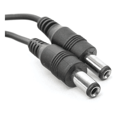 Cable Splitter DC / 5.5x2.1 mm Hembra a 2 Macho / 22 AWG / 24 AWG / 5A a 12 VCC / 19 cm