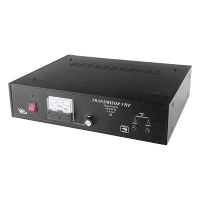 TRANSMISOR DE TELEVISION TV10B/5, CANAL 5 y 10 W de Potencia.