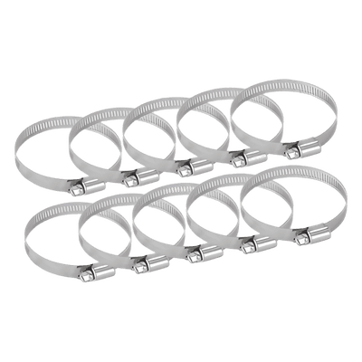 Kit de Abrazaderas / 2 a 3 in (5.0 a 7.5 cm) / Ajustable / Resistente a Corrosión / Paquete de 10