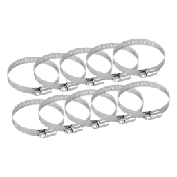Kit de Abrazaderas / 2 a 3 in (5.0 a 7.5 cm) / Ajustable / Resistente a Corrosión / Paquete de 10