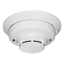 Detector fotoeléctrico de humo convencional de 4 hilos con salida de contactos para paneles de incendio