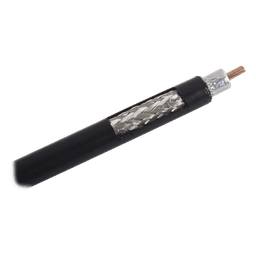 Carrete de 305 Metros (1000 Pies), Cable Coaxial Tipo RG-8 LMR400 de Baja Pérdida, 50 Ohms