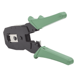 Pinzas para plegar (Ponchadoras) cables RJ11, RJ12, RJ45 telefónicos y cables de red Cat5e, Cat6, Cat6a y con Cavidades para 4, 6 y 8 conductores.