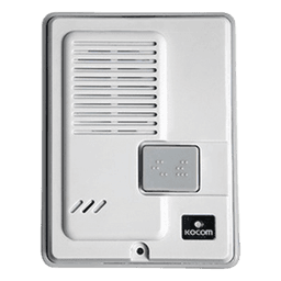 Frente de Calle para Interfón / Plástico / 4 Hilos con Polaridad / Montaje Superficie / DC 24V (1.2A)