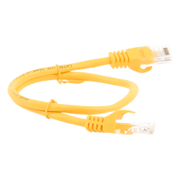 Cable de Parcheo UTP / Cat5e / 0.5 m (1.64 ft) / RJ45 / Amarillo