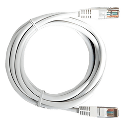 Cable de Parcheo UTP Cat5e / 0.5 Metros (1.64 Pies) / 100 Ohms / Blanco