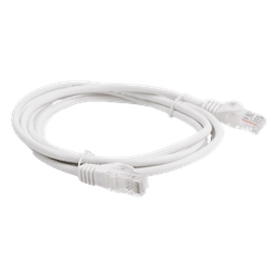 Cable de Parcheo UTP Cat5e / 2 m (6.56 ft) / 1 Gbps / Blanco