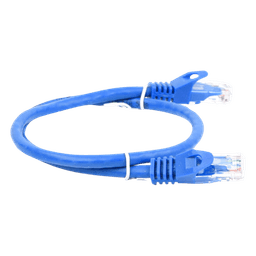Cable de Parcheo UTP Cat6 - 0.5 Metros (1.64 Pies) - Azul