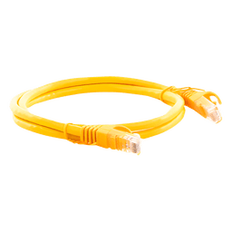 Cable de Parcheo UTP Cat6 - 1 Metro (3.28 Pies) - Amarillo