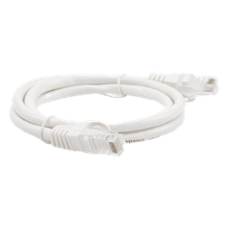 Cable de Parcheo UTP Cat6 - 1 Metro (3.28 Pies) - Blanco