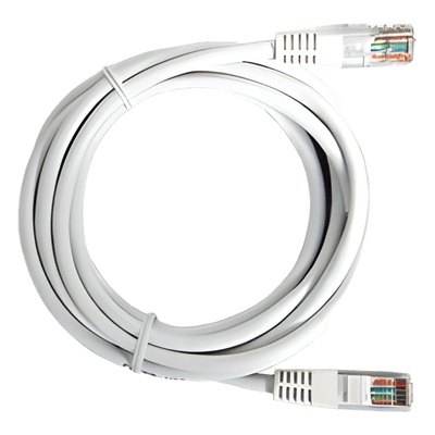 Cable de Parcheo UTP Cat6 - 2 Metros (6.56 Pies) - Blanco
