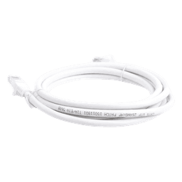 Cable de Parcheo UTP Cat6 - 2 Metros (6.56 Pies) - Blanco