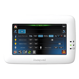 Teclado táctil de 7 pulgadas con control de automatización Z-Wave para paneles VISTA