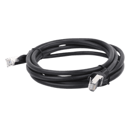 Cable de Parcheo FTP Cat6 - 2.0 Metros (6.56 Pies) - Negro