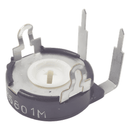 Potenciómetro Cermet / 2.5 kΩ / 0.25 W / 15 mm / Ajuste Vertical / IP54 / -40°C a +90°C