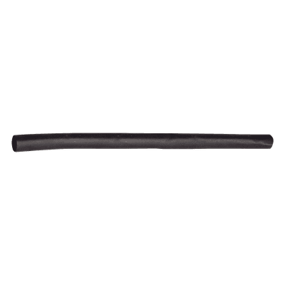 Tubo Termoencogible / Relación 2:1 / Poliolefina / 1/8" (3.18 mm) / Longitud 1.2 m (3.9 ft) / Negro