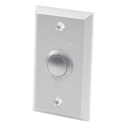 Botón de Petición de Salida / Aluminio / ≤24 VDC / 500,000 Ciclos / NC/NO/COM / 86 x 50 x 20 mm