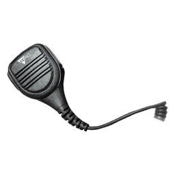 Micrófono-Bocina para Intemperie / IP54 / Cable Kevlar 40 kg / PTT Operable con Guantes / Clip 360° / Conector M09