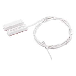 Contacto Magnético Cableado / NC / Gap 13 mm / Cable 45 cm / 12 VCC / 0.5 A / Dimensiones 25 x 6.6 x 4.6 mm