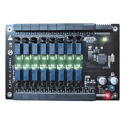 Expansor de 16 Relevadores / RS-485 / Compatible ZKEC10 / Hasta 58 Relevadores / 12VCC