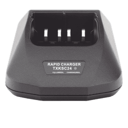 Cargador de Escritorio / Carga Rápida / Compatible con Radios Kenwood TK Series / LED de Estado / Carga con o sin Radio