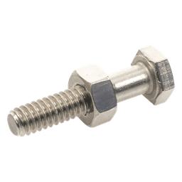 Paquete de tornillos con tuercas / Acero inoxidable 1/4 x 1 1/4 pulg / 6 piezas / Incluye arandelas reforzadas