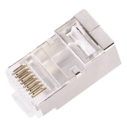 Conector RJ45 para Cable FTP/STP Categoría 6 - Blindado