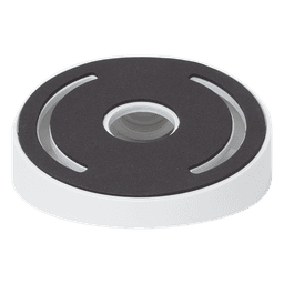 Montaje inclinado para techo / 111 x 39.2 mm / ABS+PC / Carga 2.0 kg / 0.44 lbs / Elevación 15°