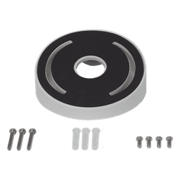 Montaje inclinado para techo / 111 x 39.2 mm / ABS+PC / Carga 2.0 kg / 0.44 lbs / Elevación 15°