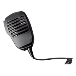 Micrófono-Bocina / Ultraligero / Entrada 3.5 mm / Cable Kevlar 40 kg / PTT Táctil / Clip Rotativo