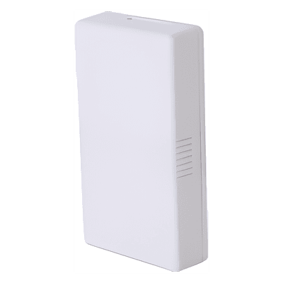 Módulo de relevador inalámbrico con dos relés SPDT para activar sirenas o indicadores remotos, compatible con paneles LYNX