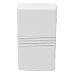 Módulo de relevador inalámbrico con dos relés SPDT para activar sirenas o indicadores remotos, compatible con paneles LYNX