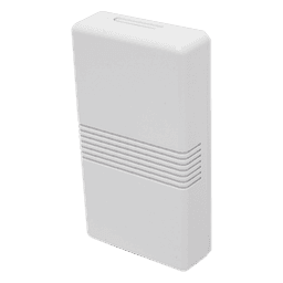 Módulo de relevador inalámbrico con dos relés SPDT para activar sirenas o indicadores remotos, compatible con paneles LYNX