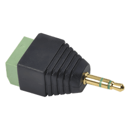 Adaptador para Audio y Video de 3.5 mm con Terminal Atornillable