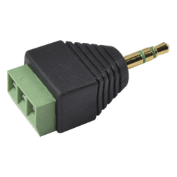 Adaptador para Audio y Video de 3.5 mm con Terminal Atornillable