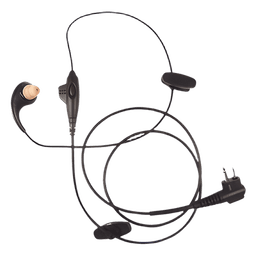 Micrófono de Solapa con Audífono / PTT Integrado / Compatible Motorola XTS/ASTRO/HT/MTX/GP Series / Cable Reforzado