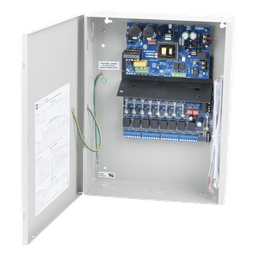 Fuente de Poder con Respaldo / 12 VCC / 10 A / 240 W / 115 VCA / 8 Salidas Independientes / 8 Entradas de Control